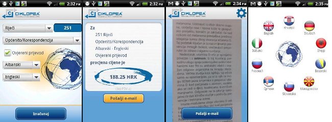 aplikacija, CIKLOPEA